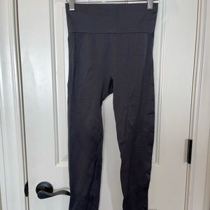 Pink active wear dark grey leggings